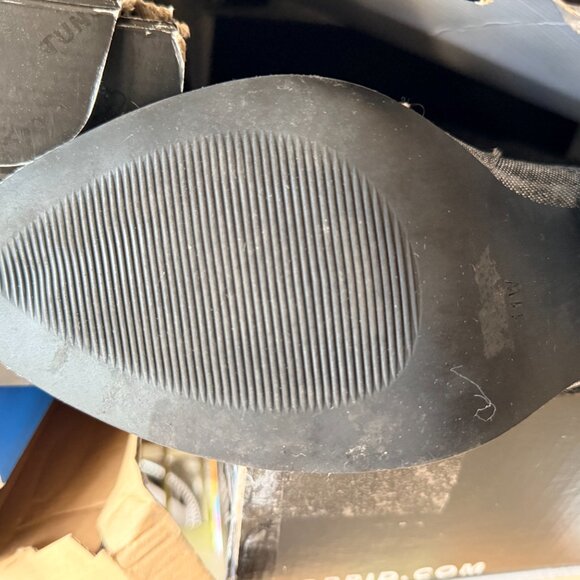 Torrid Shimmering Silver Heeled Boots - Picture 10 of 11